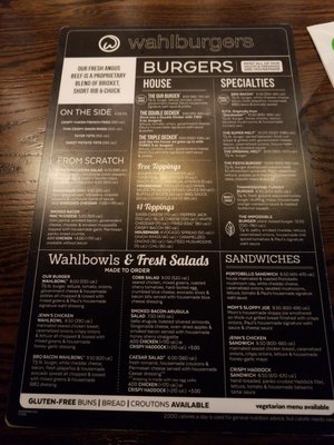 Menu photo 4 Wahlburgers Bloomington, MN Menu photo 4 Wahlburgers Bloomington, MN