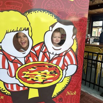 Nicola Pizza - Just arriving at the restaurant and the girls spot this and can't wait to get in the picture lol - Pizza Near Me - Lewes, Delaware Nicola Pizza - Just arriving at the restaurant and the girls spot this and can't wait to get in the picture lol - Pizza Near Me - Lewes, Delaware