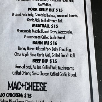 The Goat - Take a look at the Bahn Mi sandwich - American Near Me - Batavia, Illinois