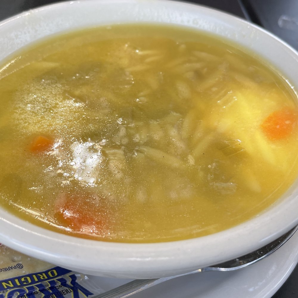JIMMY’S PLACE - Chicken noodle soup was delicious. Added a little salt. - American Near Me - Largo, Florida JIMMY’S PLACE - Chicken noodle soup was delicious. Added a little salt. - American Near Me - Largo, Florida