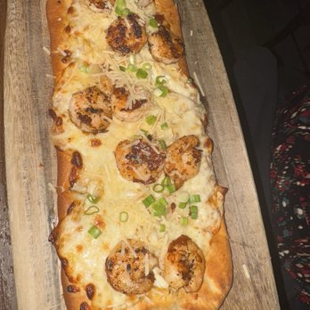 eight60 Wine Whiskey Bites - Shrimp flatbread - Wine Bars Near Me - Slidell, Louisiana
