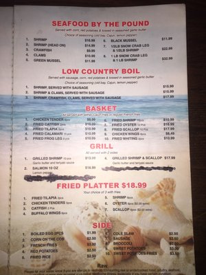 Menu photo 2 OD Seafood Savannah, GA