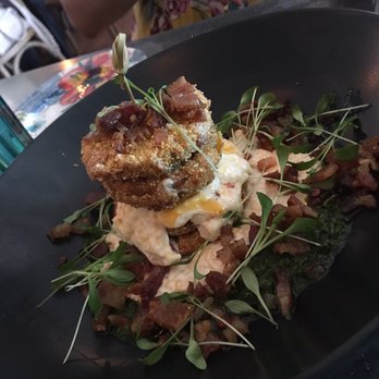Leeland House - Fried green tomatoes. - Breakfast & Brunch Near Me - Houston, Texas Leeland House - Fried green tomatoes. - Breakfast & Brunch Near Me - Houston, Texas