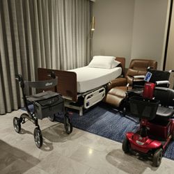 All Med Equipment - Hospital bed, Lift chairs, Mobility Scooters and wheelchair are available for Rent and Sale.