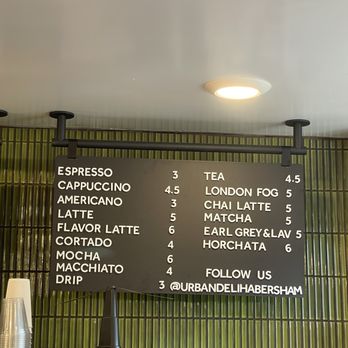 Urban Deli - Drinks - Delis Near Me - Savannah, Georgia