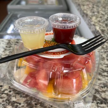 Tropimix Refresqueria - Fruit Salad with lime and chamoy on the side - Juice Bars & Smoothies Near Me - Houston, Texas Tropimix Refresqueria - Fruit Salad with lime and chamoy on the side - Juice Bars & Smoothies Near Me - Houston, Texas