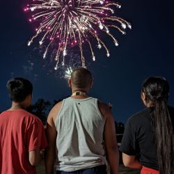 Buck Thomas Park - Amazed with the firework show for 4th of July