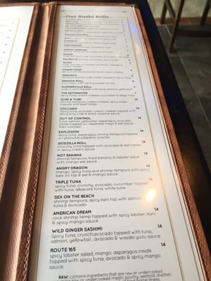 Menu photo 5 Wild Ginger Summerville, SC