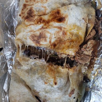 Chipotle Mexican Grill - Half chicken, half pork quesadilla. - Fast Food Near Me - Valencia, California Chipotle Mexican Grill - Half chicken, half pork quesadilla. - Fast Food Near Me - Valencia, California