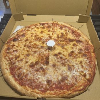 Demarco's Route 5 Pizza - 8 cut cheese pizza ordered crispy - Pizza Near Me - Schenectady, New York