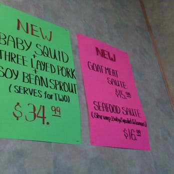 Mama's House - Don't forget to check for the specials on the wall - Korean Near Me - Indianapolis, Indiana