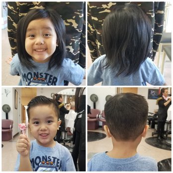 Snips Beauty Salon - My son got his very first haircut by Lena. - Hair Salons Near Me - Elk Grove, California Snips Beauty Salon - My son got his very first haircut by Lena. - Hair Salons Near Me - Elk Grove, California