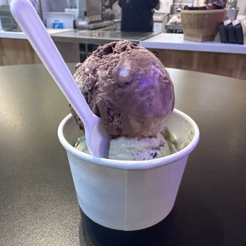 Jasmine Creamery - I can't remember the flavors I got. But this was delicious. - Ice Cream & Frozen Yogurt Near Me - San Gabriel, California Jasmine Creamery - I can't remember the flavors I got. But this was delicious. - Ice Cream & Frozen Yogurt Near Me - San Gabriel, California