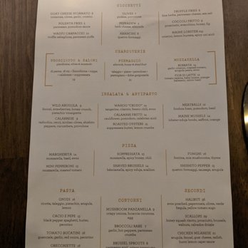 OLIVIA - Food menu - Italian Near Me - Tampa, Florida OLIVIA - Food menu - Italian Near Me - Tampa, Florida