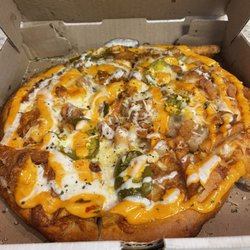 Firework Fries Pizza