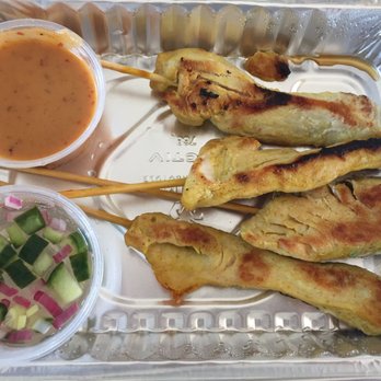 Daw Kun Thai - Chicken Satay - Thai Near Me - Manchester, New Hampshire Daw Kun Thai - Chicken Satay - Thai Near Me - Manchester, New Hampshire