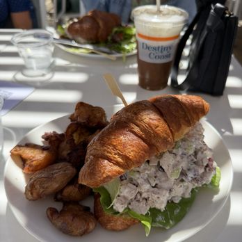 Destiny Coast - Orchard Chicken Salad Croissant - Breakfast & Brunch Near Me - San Diego, California