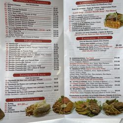 El Gustazo - Menu