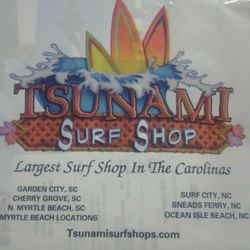 Tsunami Surf & Resort Wear - Tsunami Surf Shop bag
