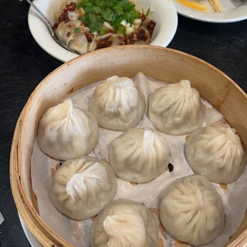 Dumpling Yo! - We ordered the Shrimp & Pork Soup Filled Dumplings & Wonton in Chili - Dim Sum Near Me - Sacramento, California Dumpling Yo! - We ordered the Shrimp & Pork Soup Filled Dumplings & Wonton in Chili - Dim Sum Near Me - Sacramento, California