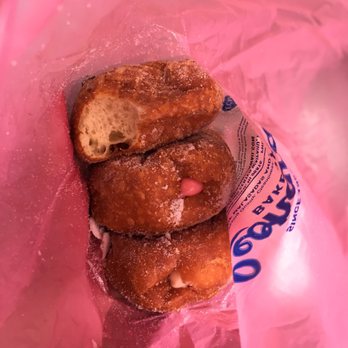 Leonard's Bakery - Couldn't resist before taking the pic: L-R Original, Guava filled, Custard filled! - Bakeries Near Me - Honolulu, Hawaii Leonard's Bakery - Couldn't resist before taking the pic: L-R Original, Guava filled, Custard filled! - Bakeries Near Me - Honolulu, Hawaii
