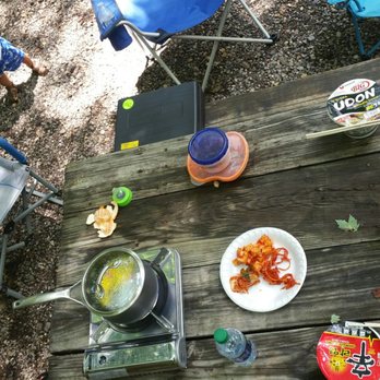 Trackrock Campground - Cooking up lunch! - Campgrounds Near Me - Blairsville, Georgia Trackrock Campground - Cooking up lunch! - Campgrounds Near Me - Blairsville, Georgia