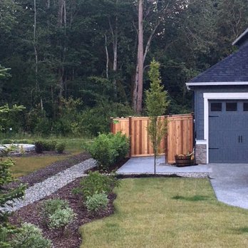 Rock Bottom Fencing - Privacy screen for trash area - Fences & Gates Near Me - Bremerton, Washington Rock Bottom Fencing - Privacy screen for trash area - Fences & Gates Near Me - Bremerton, Washington