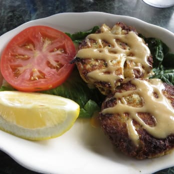 Quito's - crab cake appetizer $16 8/2014 - Seafood Near Me - Bristol, Rhode Island