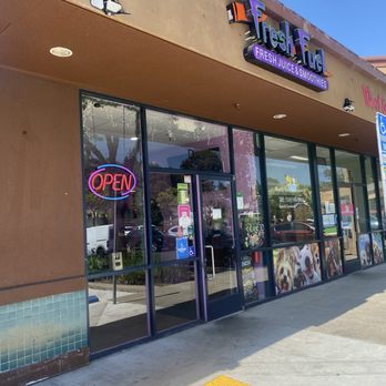 Fresh Fuel Juicery - Front. Entrance near open sign. - Juice Bars & Smoothies Near Me - Hayward, California Fresh Fuel Juicery - Front. Entrance near open sign. - Juice Bars & Smoothies Near Me - Hayward, California