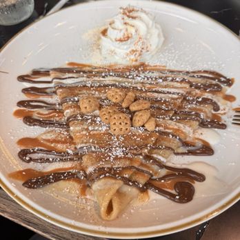 Le Gabrielle Crepes & Waffles - Monroe - Cinnamon roll crepe - Creperies Near Me - Monroe, Georgia