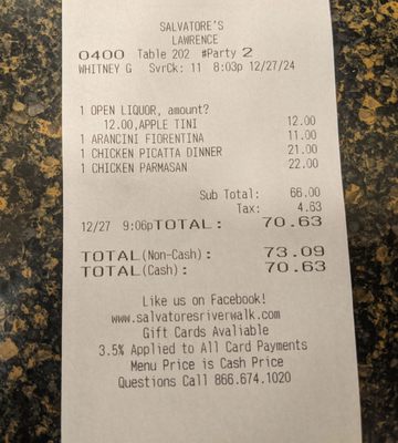 Salvatore's by null