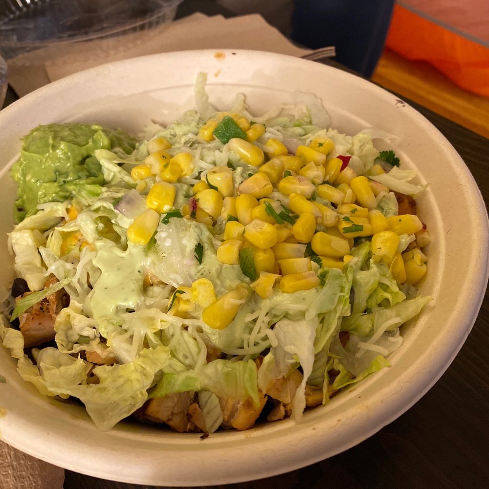 Moho Mexican Grill - Custom Rice Bowl with chicken,corn & lettuce - Mexican Near Me - Bayside, New York Moho Mexican Grill - Custom Rice Bowl with chicken,corn & lettuce - Mexican Near Me - Bayside, New York