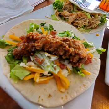 City Park Grill - A la Cart Tacos: Fried Chicken and Chicken (shredded) - Sports Bars Near Me - Saint Louis, Missouri City Park Grill - A la Cart Tacos: Fried Chicken and Chicken (shredded) - Sports Bars Near Me - Saint Louis, Missouri
