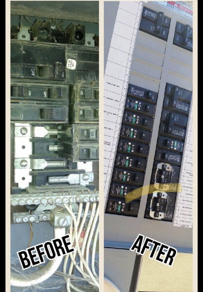 Slide of CJ's Electrical Company