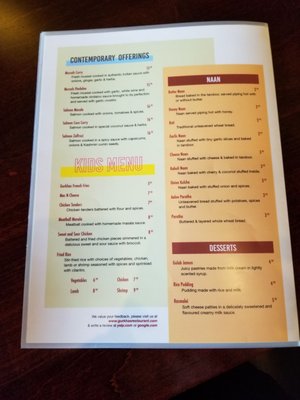 Menu photo 2 Gurkhas Restaurant Longmont, CO