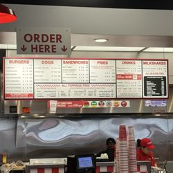 Five Guys - Menu 10/26