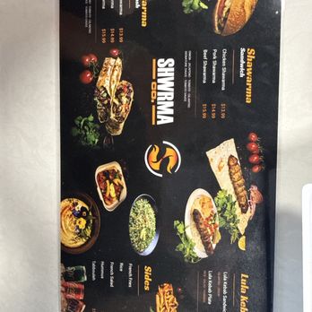 Shwrma Co - Menu 9/10/2026 - Mediterranean Near Me - Montebello, California Shwrma Co - Menu 9/10/2026 - Mediterranean Near Me - Montebello, California