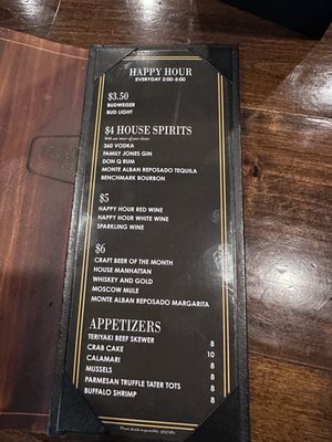 Menu photo 4 Manning’s Steaks And Spirits Littleton, CO