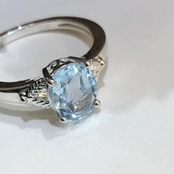 Artists Dreams - Espirito Santo Aquamarine Ring