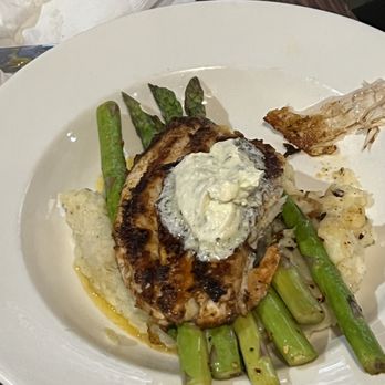 Fish City Grill - The special with blue cheese! So good! - Seafood Near Me - Rogers, Arkansas