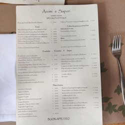 Aromi e Sapori - Menu