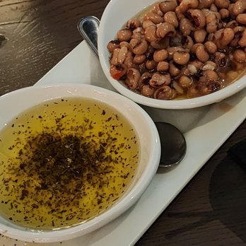 Stockholders - Seasoned olive oil and pickled beans for the bread - Seafood Near Me - Weymouth, Massachusetts