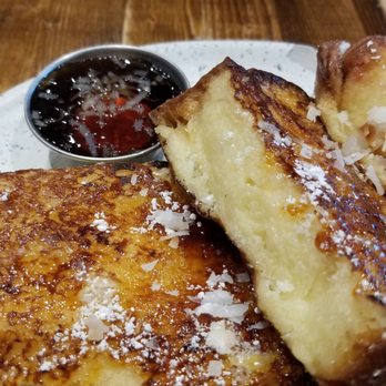 Scratch Kitchen - French toast with syrup topping on the side - Breakfast & Brunch Near Me - Honolulu, Hawaii Scratch Kitchen - French toast with syrup topping on the side - Breakfast & Brunch Near Me - Honolulu, Hawaii