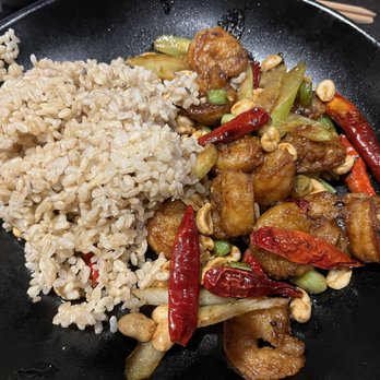 P.F. Chang's - My Kang Pao Shrimp was PERFECT! - Asian Fusion Near Me - Greensboro, North Carolina P.F. Chang's - My Kang Pao Shrimp was PERFECT! - Asian Fusion Near Me - Greensboro, North Carolina