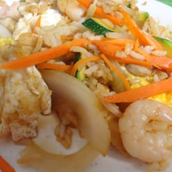 Meteor Buffet - My Hibachi plate