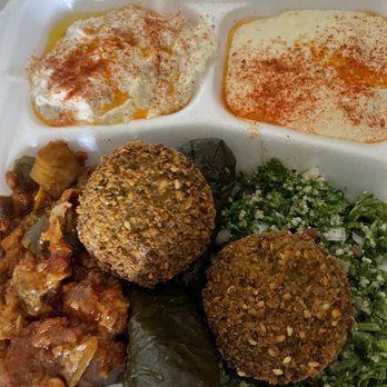 Sultan's Kebab - #14 combo appetizer plate - Mediterranean Near Me - Danville, California