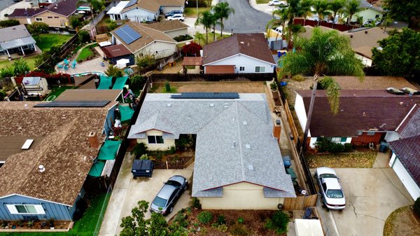 New Roof and Solar Installation - This is a new roof and solar installation