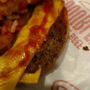 McDonald's - Only one beef patty on a "double cheeseburger" - Burgers Near Me - Lynden, Washington