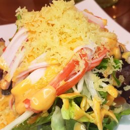 Spicy crab salad. Not good. Too much lettuce. Id avoid. Spicy crab salad. Not good. Too much lettuce. Id avoid.