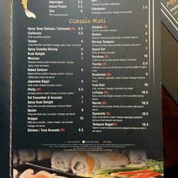 Menu rolls